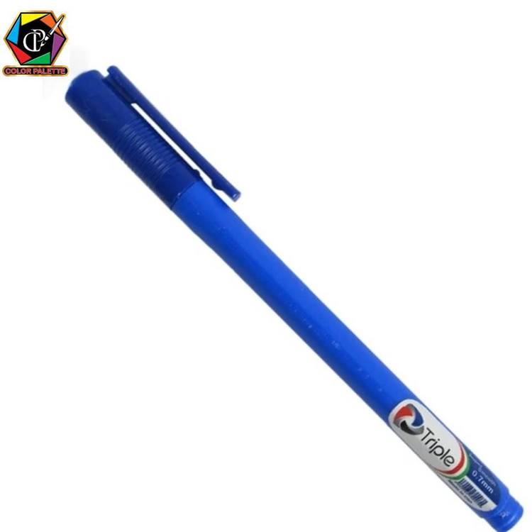 خودکار تریپل مدل Super Smooth نوک 0.7 میلیمتر - رنگ آبی