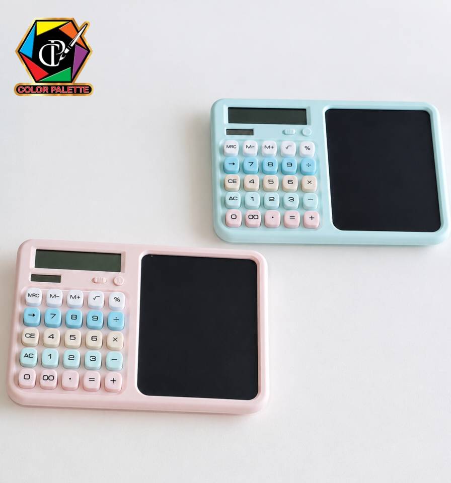 ماشین حساب تبلتی LCD گائوسیو مدل DS-2812C | ماشین حساب با تخته یادداشت دیجیتال