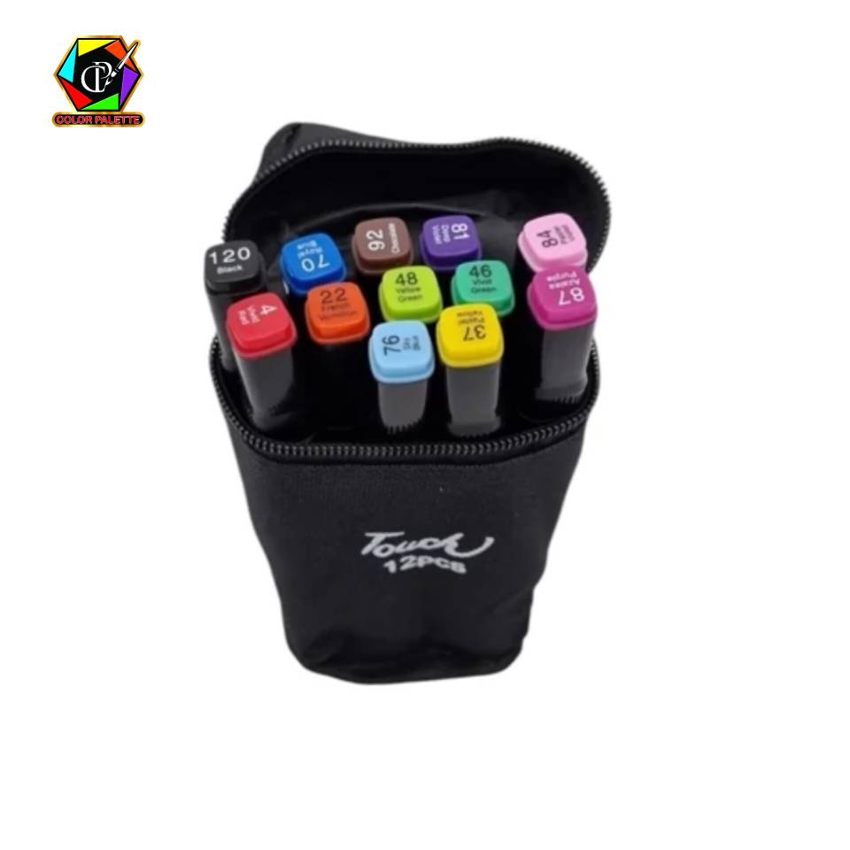 ماژیک طراحی دو سر راندو Touch Sketch مجموعه ۱۲ عددی
