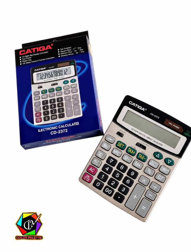 ماشین حساب رومیزی کاتیگا مدل CD-2372 ‌