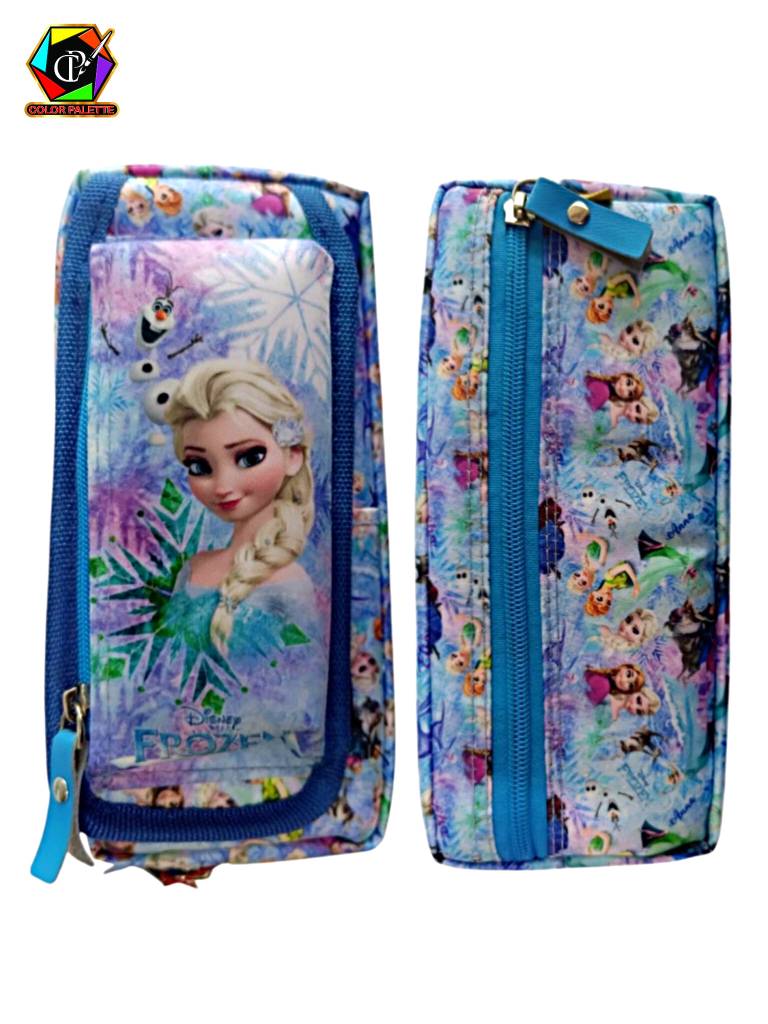 جامدادی سه زیپ برزنتی سویل طرح فروزن (Frozen) ‌