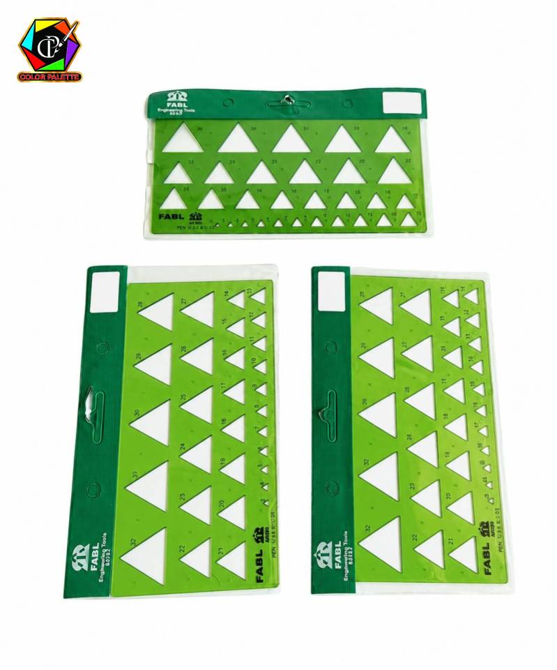 شابلون مثلث فابل کد FB415 ‌
