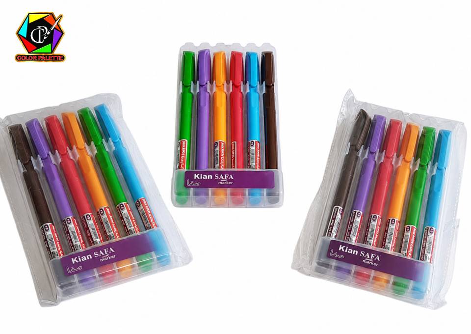 خودکار 6 رنگ کیان مدل صفا (Kian SAFA 6 Color Pen) ‌