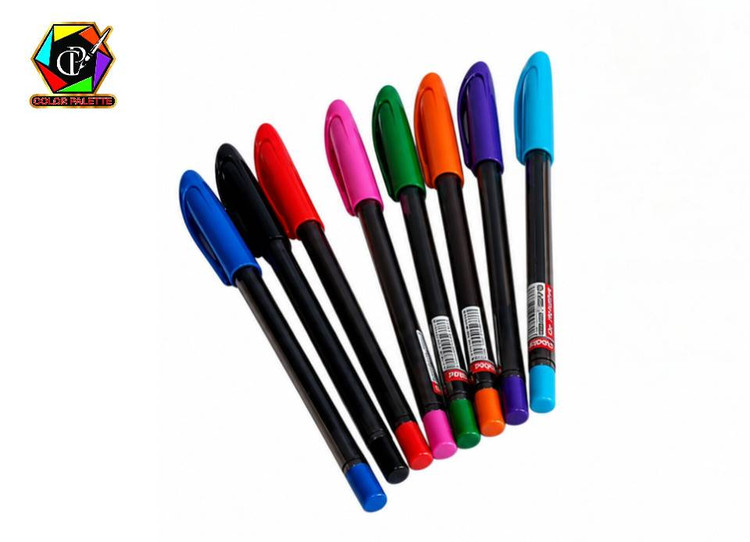 خودکار 8 رنگ بدنه شیشهای کد 105 پنتر (DP-105)
